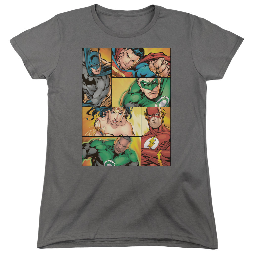 JLA - Hero Boxes Women's Short Sleeve product image 1