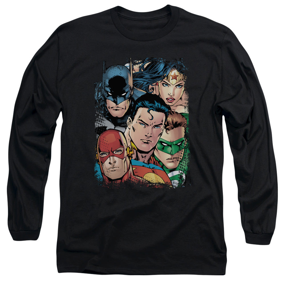 JLA - Up Close And Personal Adult Long Sleeve product image 1