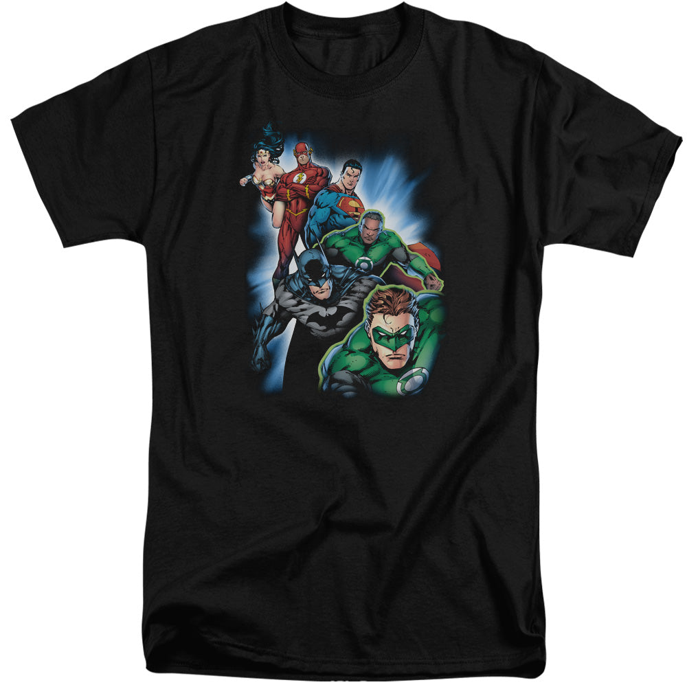 JLA - Heroes Unite Adult Tall Fit Short Sleeve product image 1