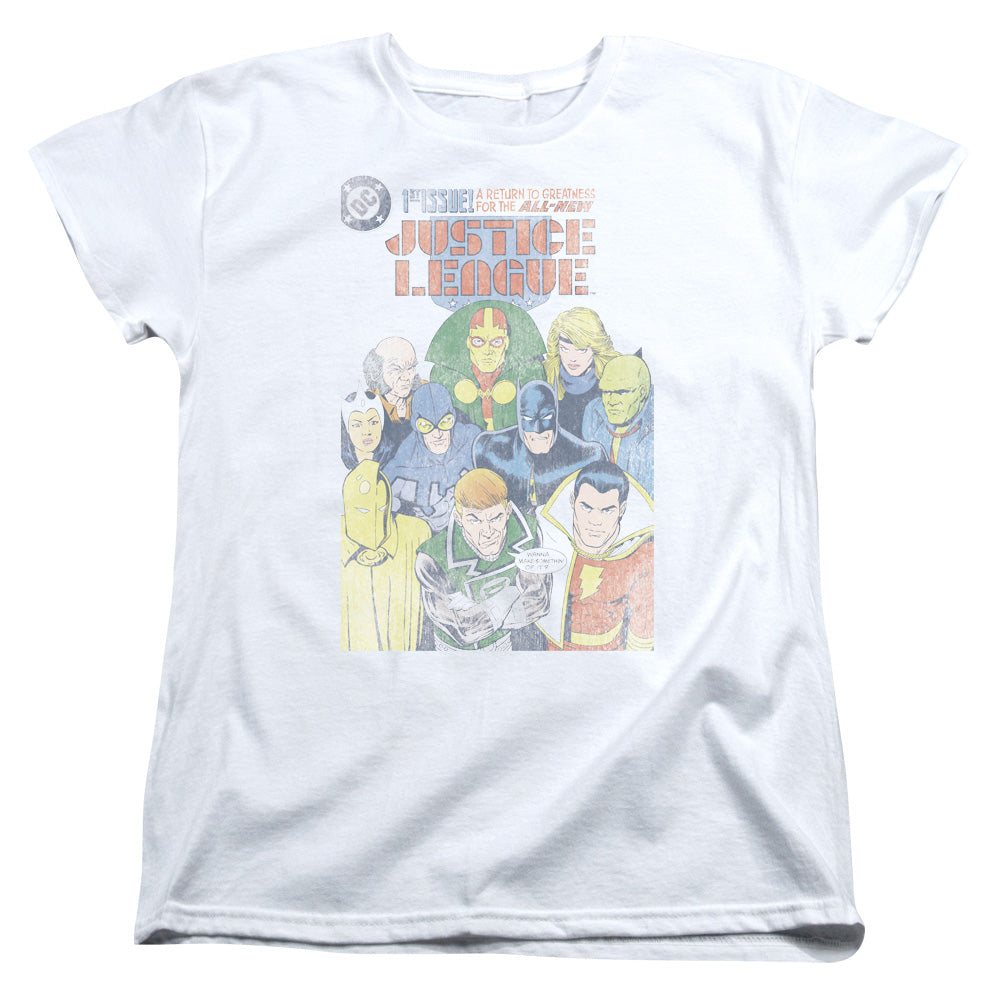 JLA - Justice League #1 Cover Women's Short Sleeve product image 1