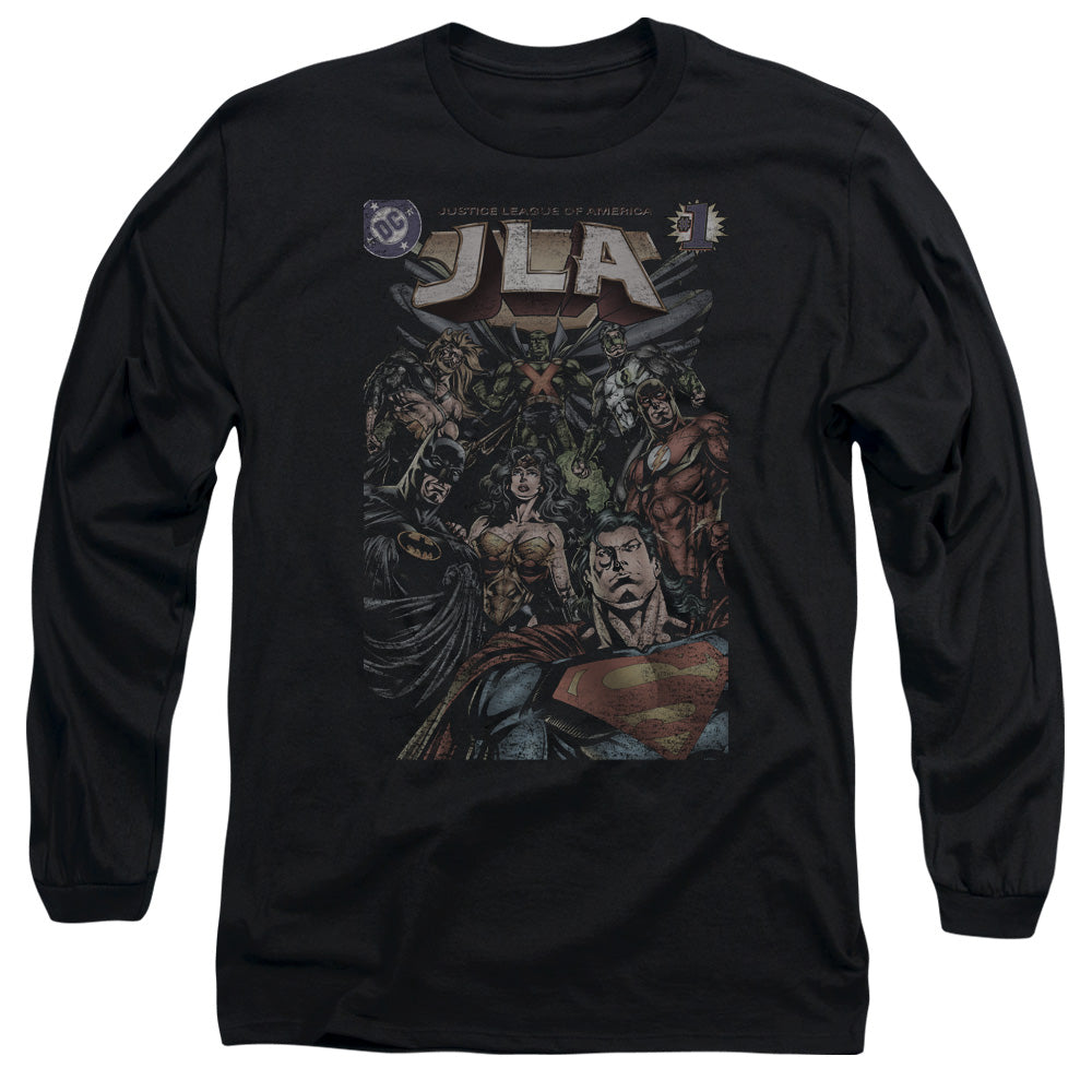 JLA - #1 Cover Adult Long Sleeve product image 1