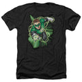 JLA - Green Lantern Energy Adult Regular Fit Heather Short product image 1