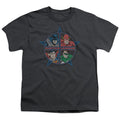 JLA - Four Heroes Youth Short Sleeve product image 1