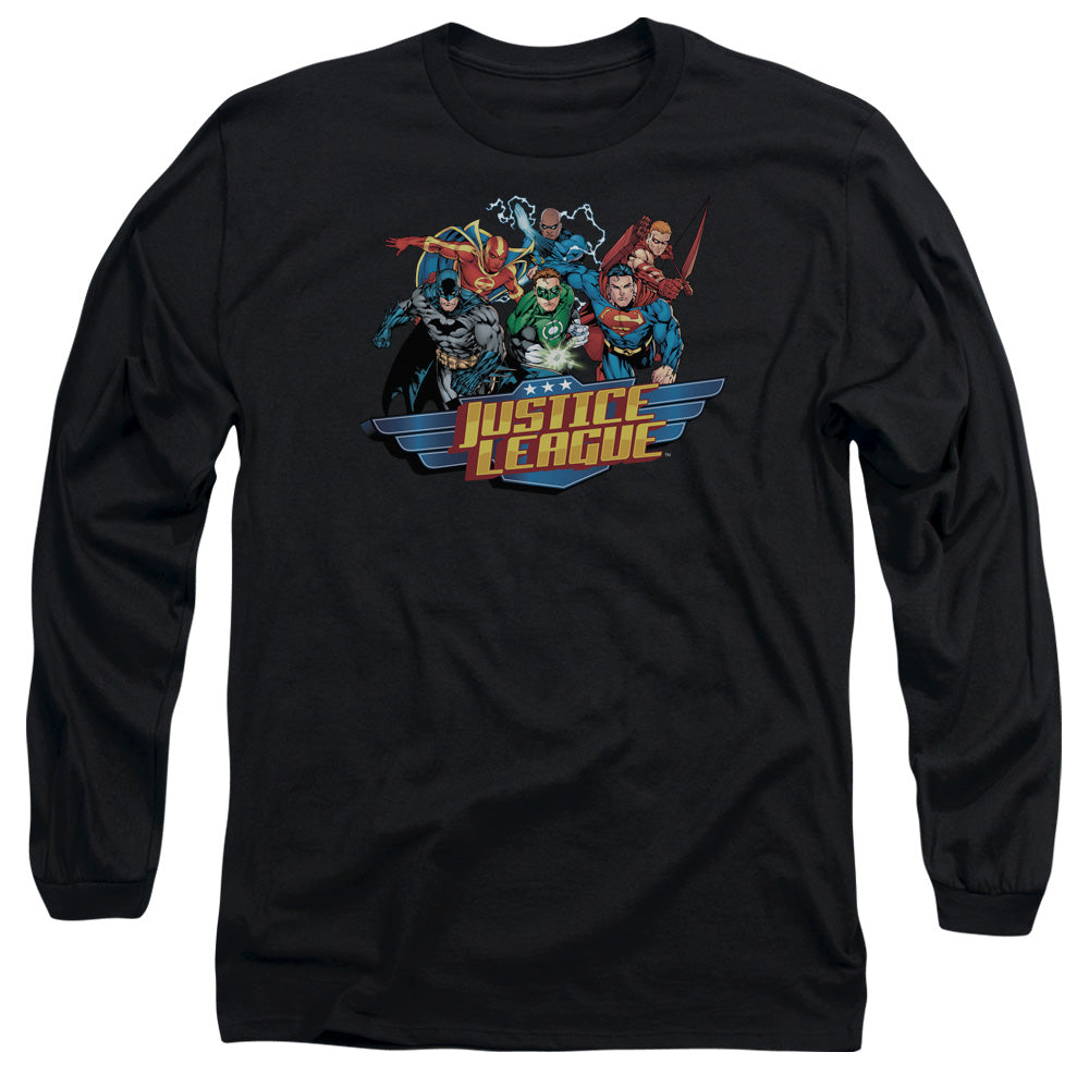 JLA - Ready To Fight Adult Long Sleeve product image 1