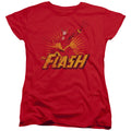 JLA - Flash Rough Distress Women's Short Sleeve product image 1