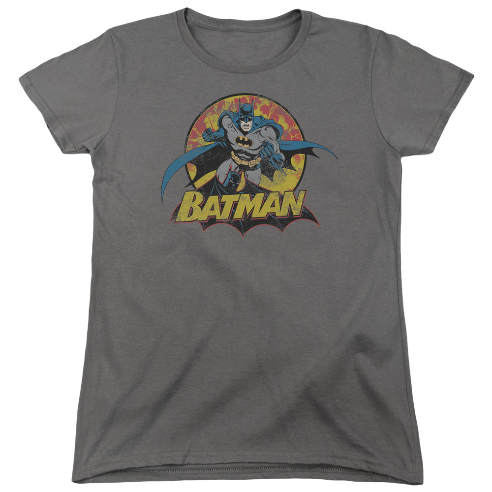 JLA - Batman Rough Distress Women's Short Sleeve product image 1