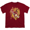 JLA - Flash Collage Youth Short Sleeve product image 1