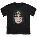 Dco JLA - Wonder Woman Head Youth Short Sleeve product image 1