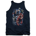 JLA - Storm Chasers Adult Tank Top