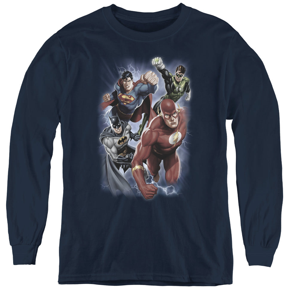JLA - Storm Chasers L - S Youth product image 1