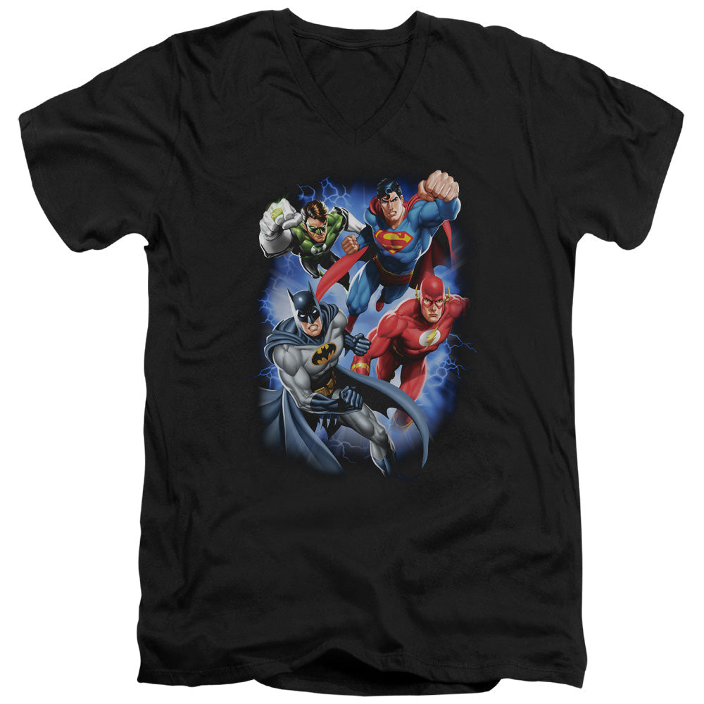 JLA - Storm Makers Adult Slim Fit V Neck Cotton product image 1