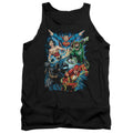 JLA - Jl Assemble Adult Tank Top