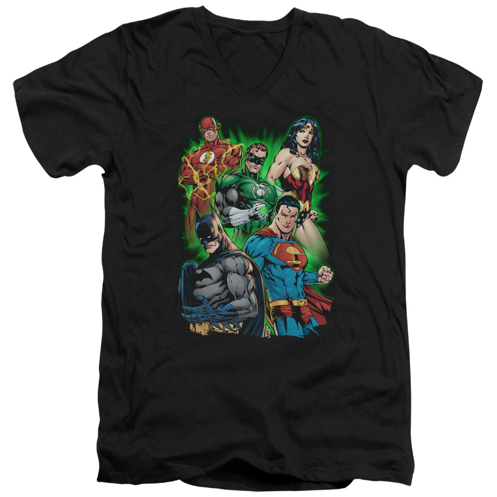 JLA - Will Power Adult Slim Fit V Neck Cotton product image 1
