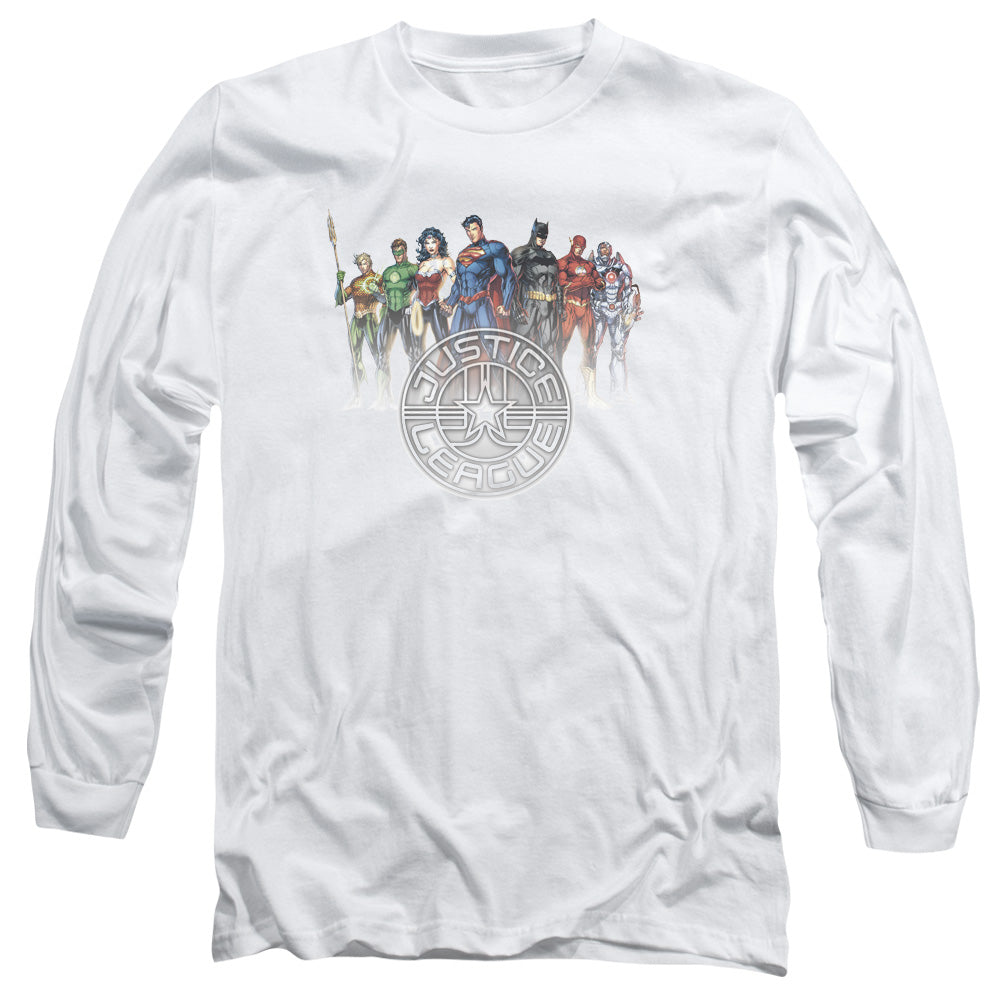JLA - Circle Crest Adult Long Sleeve product image 1