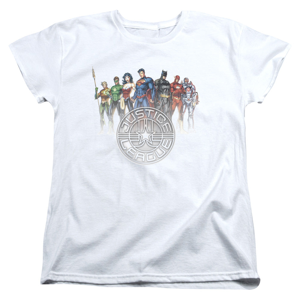 JLA - Circle Crest Women's Short Sleeve product image 1