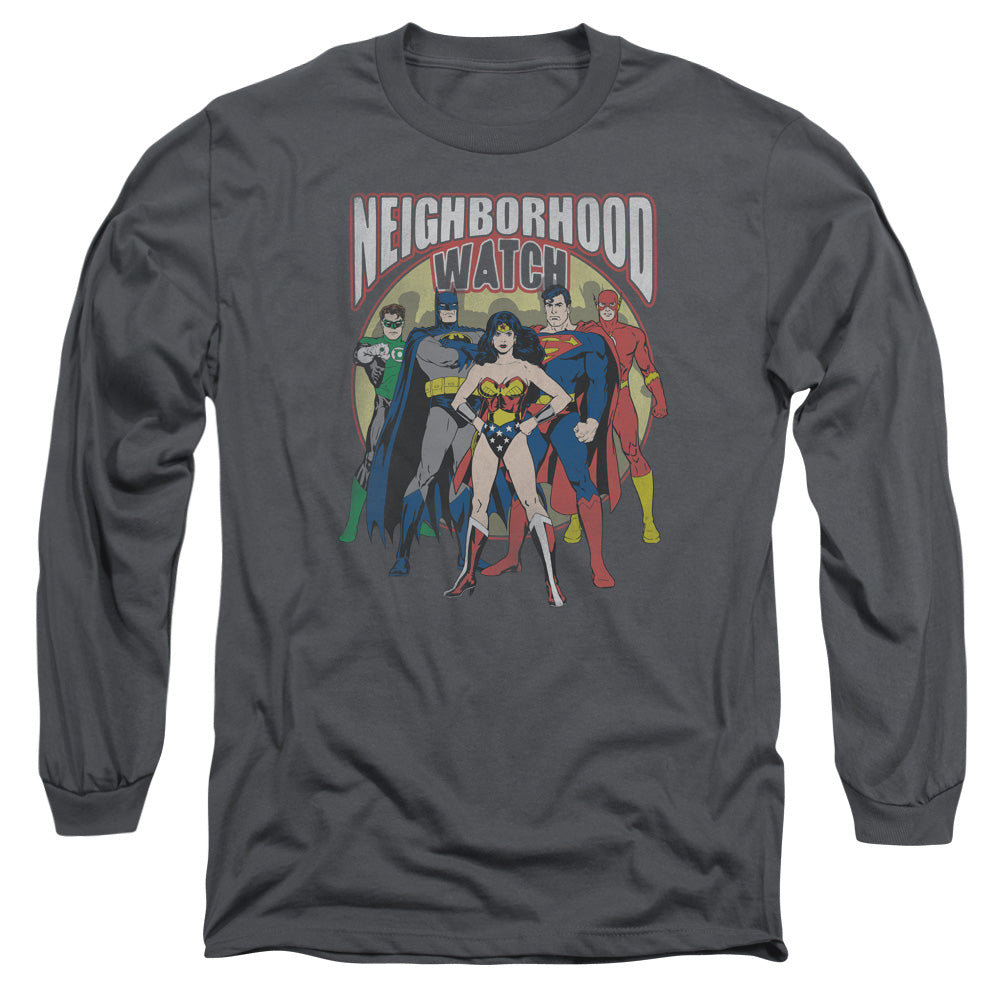 JLA - Neighborhood Watch Adult Long Sleeve product image 1