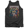 JLA - Neighborhood Watch Adult Tank Top