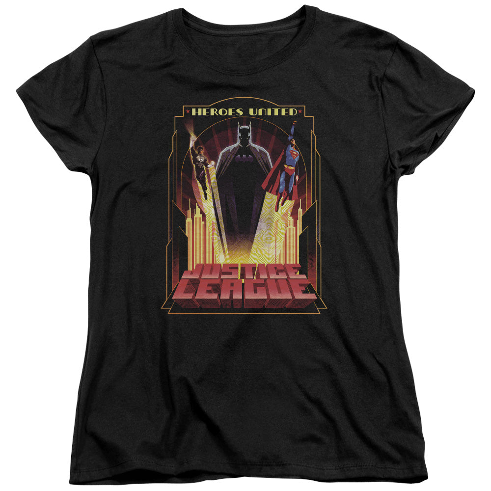 JLA - Heroes United Women's Short Sleeve product image 1