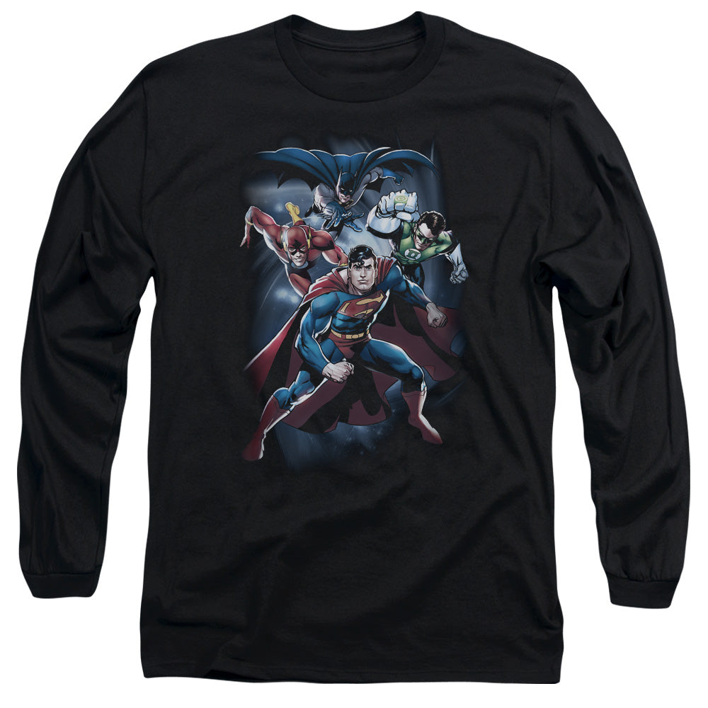 JLA - Cosmic Crew Adult Long Sleeve product image 1