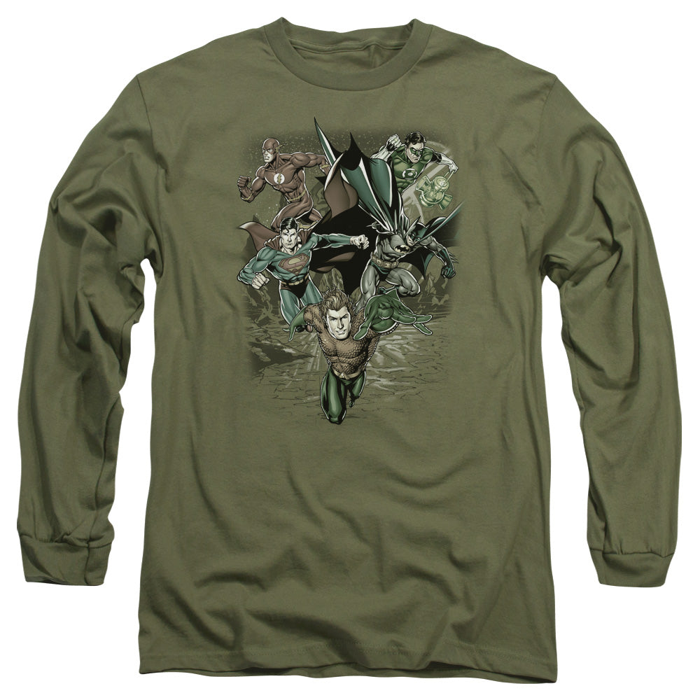 JLA - Spacing Out Adult Long Sleeve product image 1