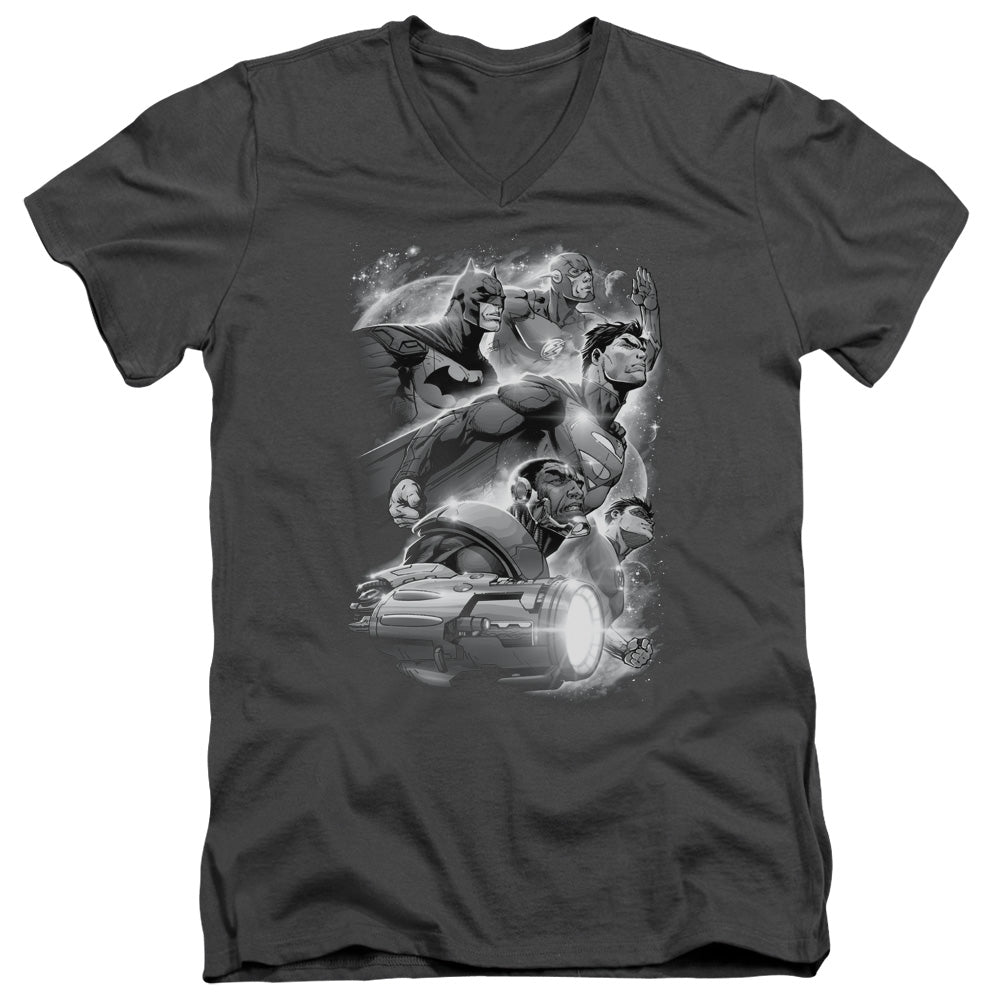 JLA - Atmospheric Adult Slim Fit V Neck Cotton product image 1