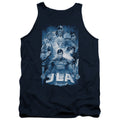 JLA - Burst Adult Tank Top