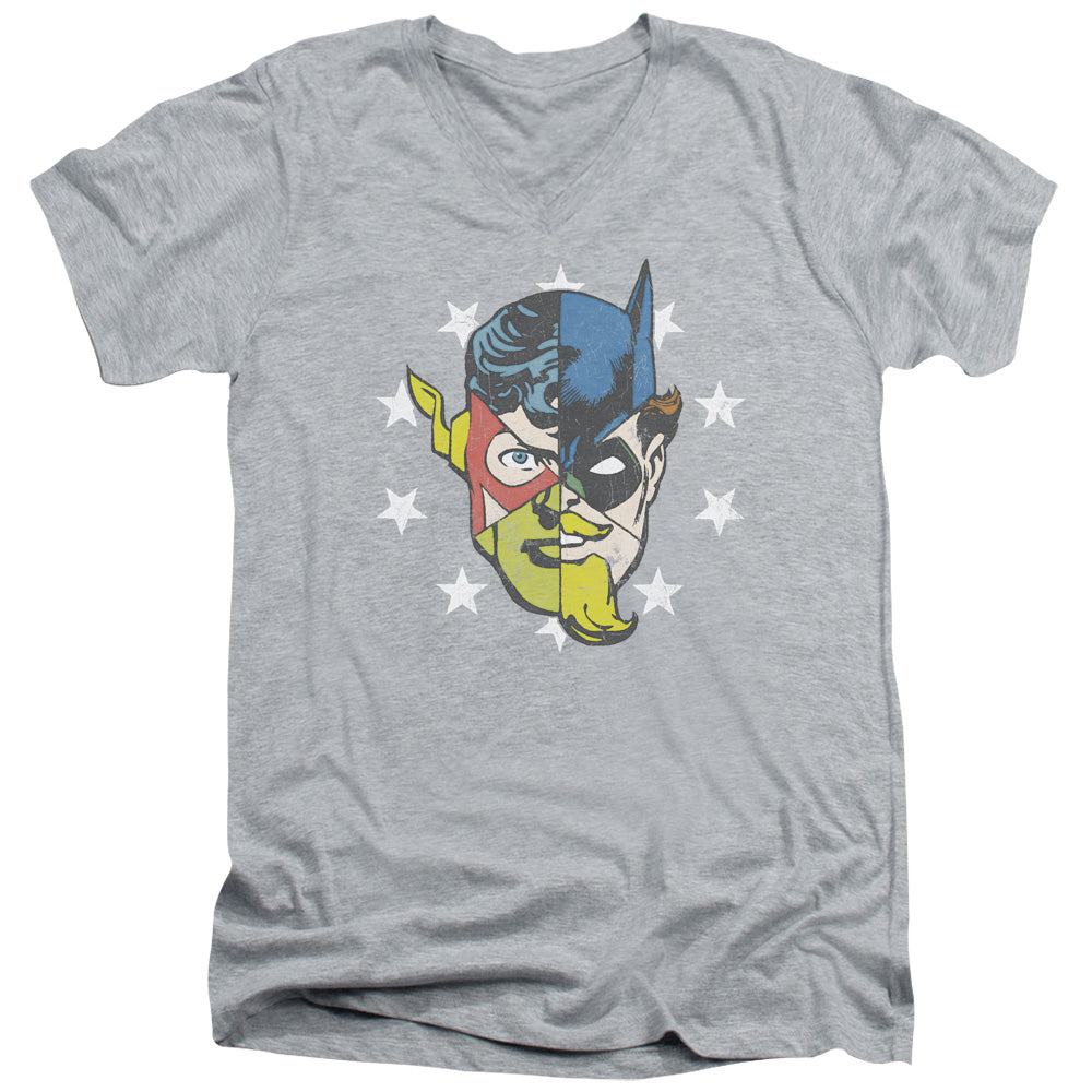 JLA - Face Off Adult Slim Fit V Neck Cotton product image 1