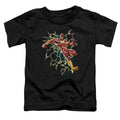 JLA - Flash Symbol Knockout Toddler Short Sleeve product image 1