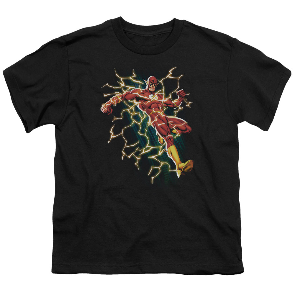 JLA - Flash Symbol Knockout Youth Short Sleeve product image 1
