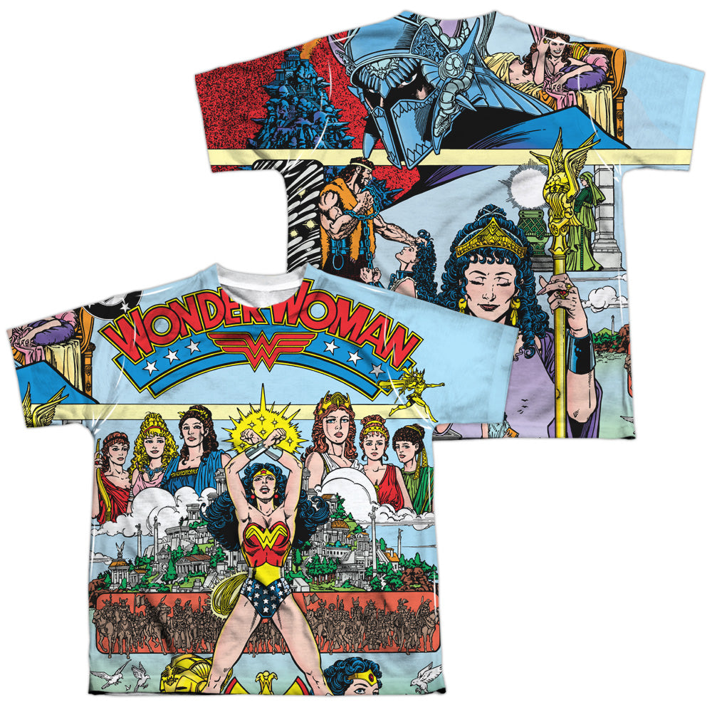 JLA - No 1 Cover (Front - Back Print) Youth Short Sleeve product image 1