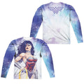 JLA - Warrior Goddess (Front - Back Print) L - S Adult Poly product image 1