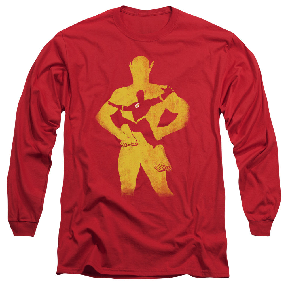 JLA - Flash Knockout Adult Long Sleeve product image 1