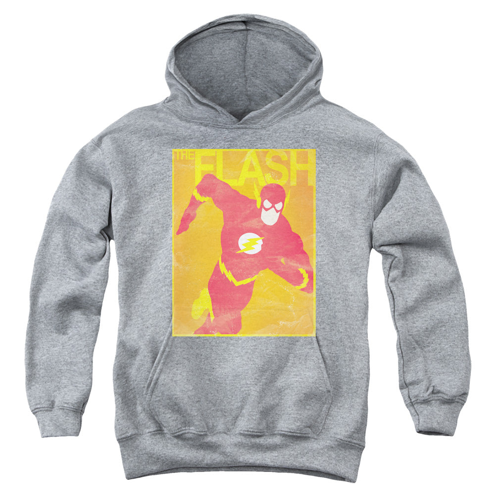 JLA - Simple Flash Poster Youth Hooded Sweatshirt