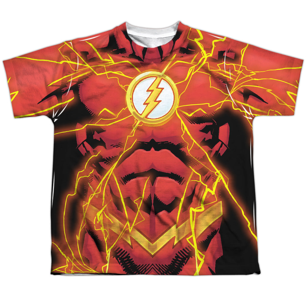 JLA - Flash 52 Bolt Youth Short Sleeve 100% Poly product image 1