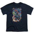 JLA - Under Attack Youth Short Sleeve product image 1