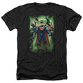 JLA - Power Burst Adult Regular Fit Heather Short Sleeve product image 1