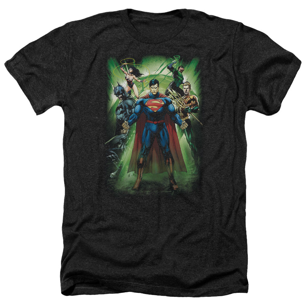 JLA - Power Burst Adult Regular Fit Heather Short Sleeve product image 1