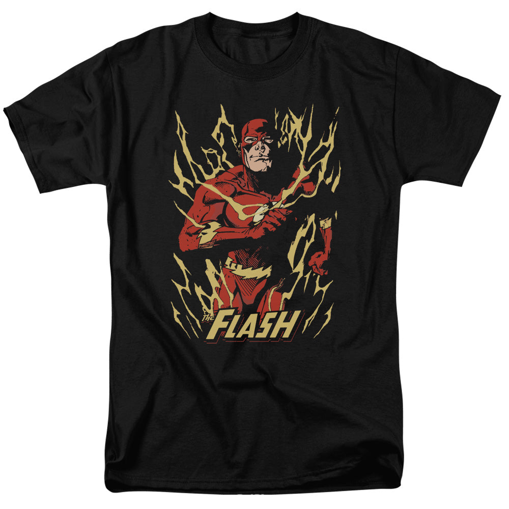 JLA - Flash Flare Adult Regular Fit Short Sleeve product image 1