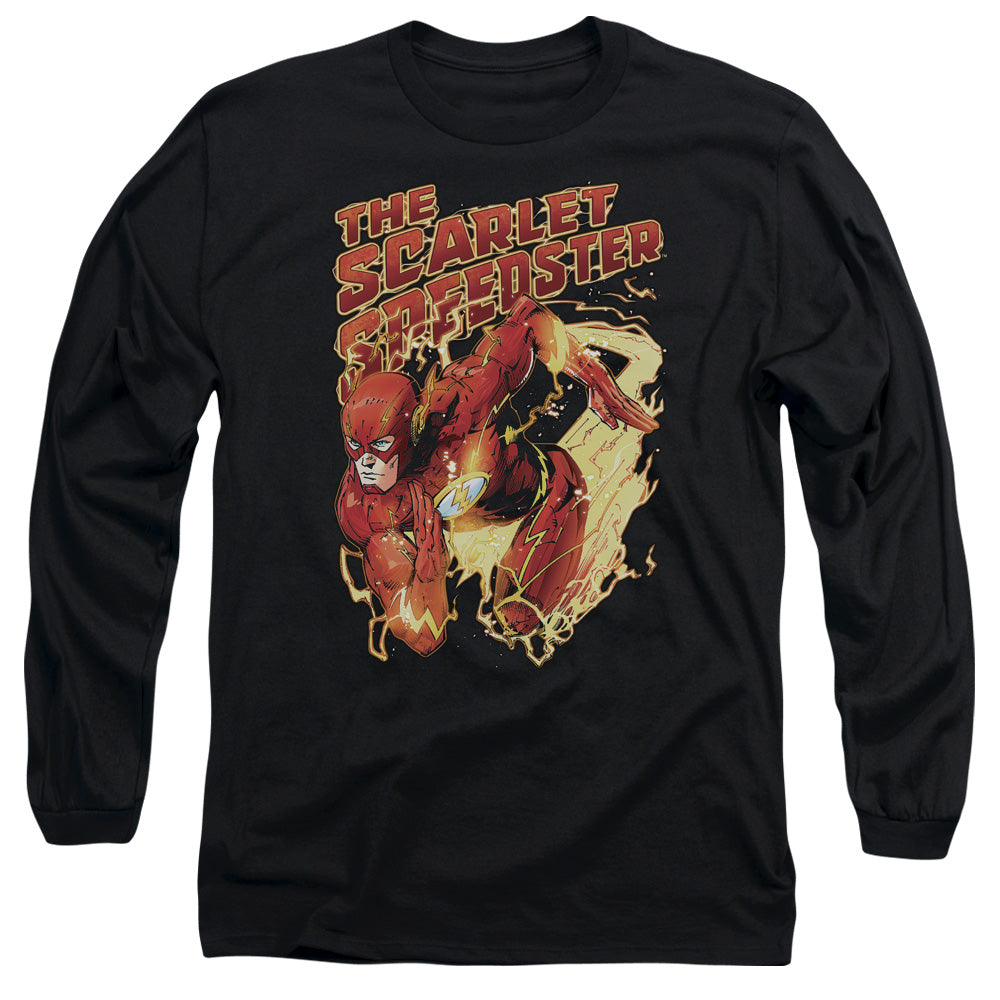JLA - Scarlet Speedster Adult Long Sleeve product image 1