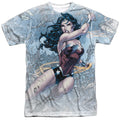JLA - Wonder Warrior Adult Regular Fit Short Sleeve 100% product image 1