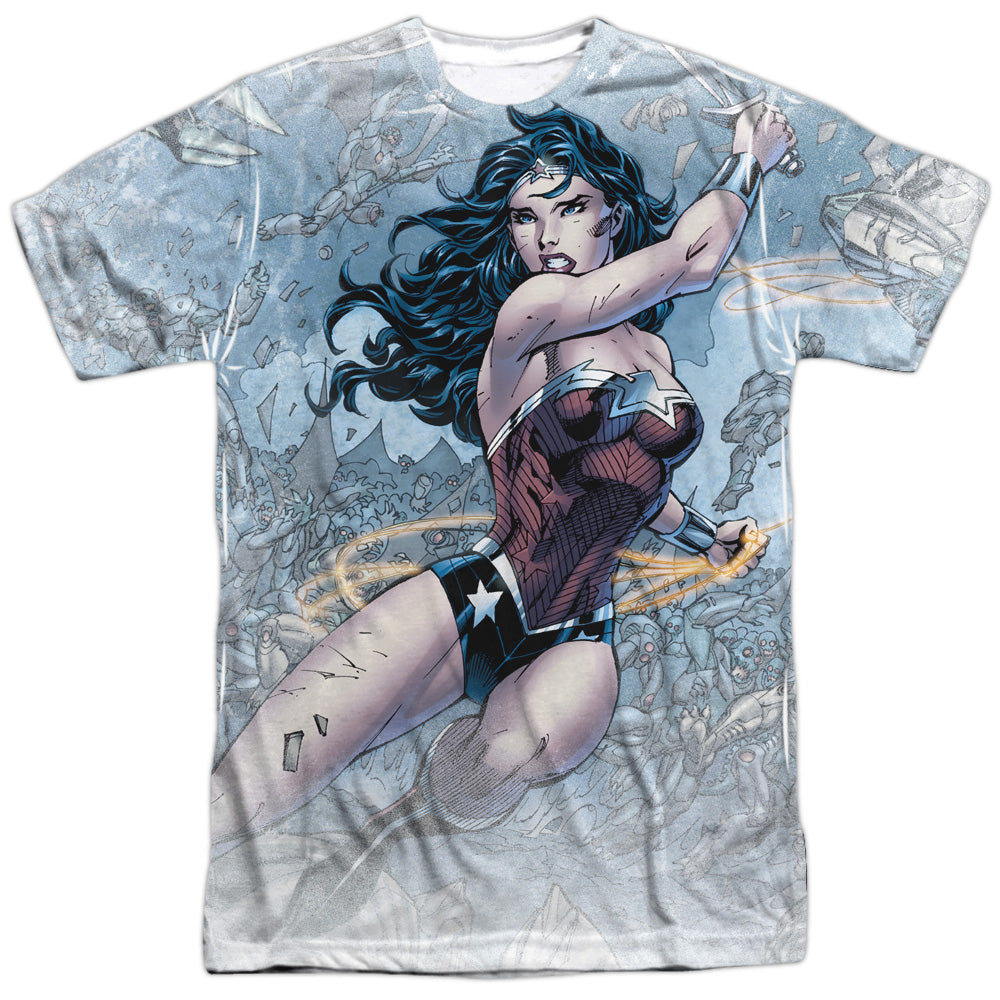 JLA - Wonder Warrior Adult Regular Fit Short Sleeve 100% product image 1