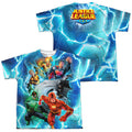 JLA - Lightning Team (Front - Back Print) Youth Short product image 1