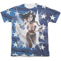 JLA - Ripped Flag Adult Regular Fit Short Sleeve 65 - 35 product image 1