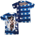 JLA - Ripped Flag (Front - Back Print) Adult Regular Fit product image 1