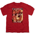 JLA - Fastest Man Alive Youth Short Sleeve product image 1