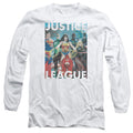 JLA - Hall Of Justice Adult Long Sleeve product image 1