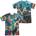 JLA - League Of Heroes (Front - Back Print) Adult Regular product image 1