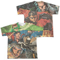 JLA - Torn (Front - Back Print) Youth Short Sleeve 100% Poly product image 1