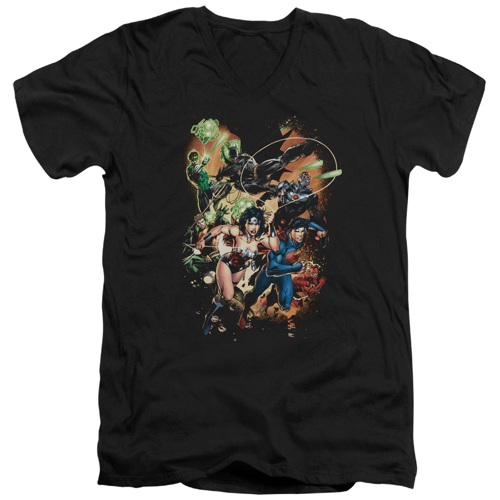 JLA - Battle Ready Adult Slim Fit V Neck Cotton product image 1