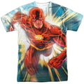 JLA - Faster Than Lightning Adult Regular Fit Short Sleeve product image 1